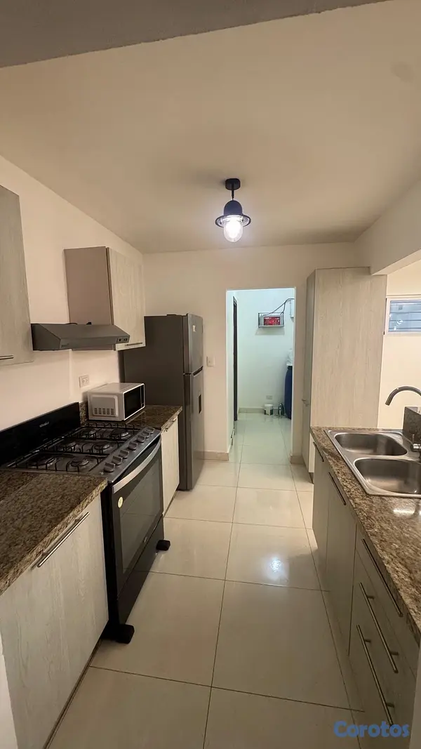 apartamentos - Alquiler apartamento totalmente amueblado 3
