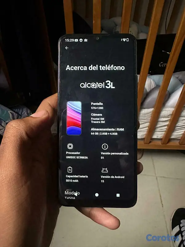 celulares y tabletas - Alcatel 3l 2
