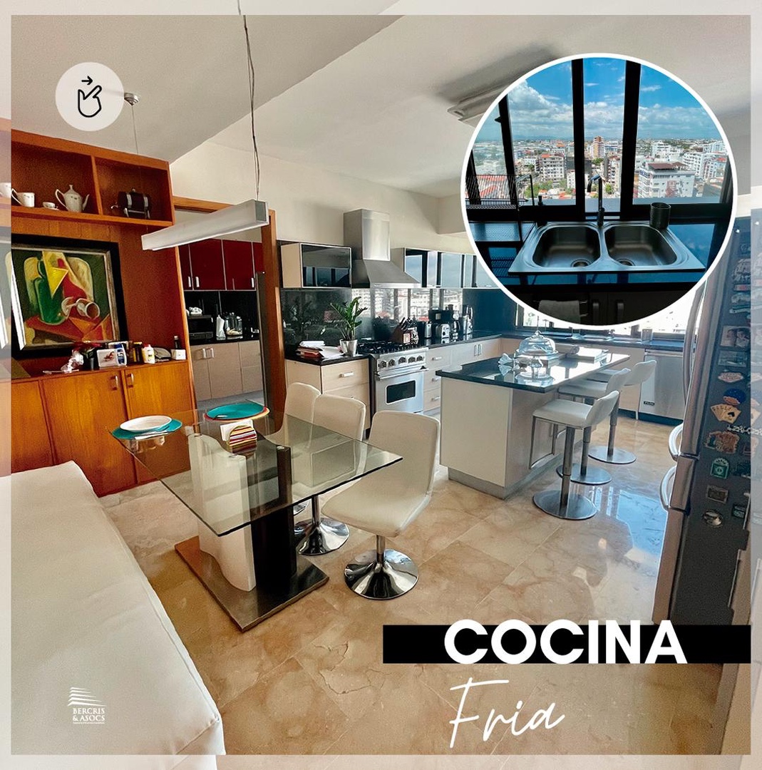 apartamentos - Venta de lujoso apartamento ubicada en la avenida Enriquillo Los Cacicazgos D. 5