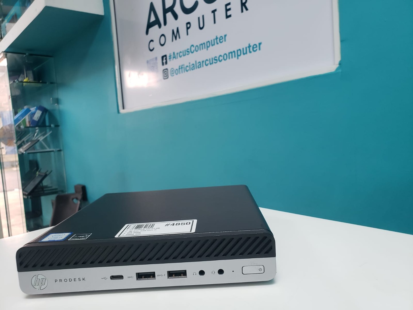computadoras y laptops - Desktop,HP ProDesk 600 G3 DM/ 7th Gen,Intel core i5 / 8GB DDR4 / 512GB SSD• Pr
