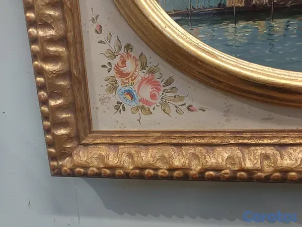 arte y antigüedades - Representa la vieja venezia  12