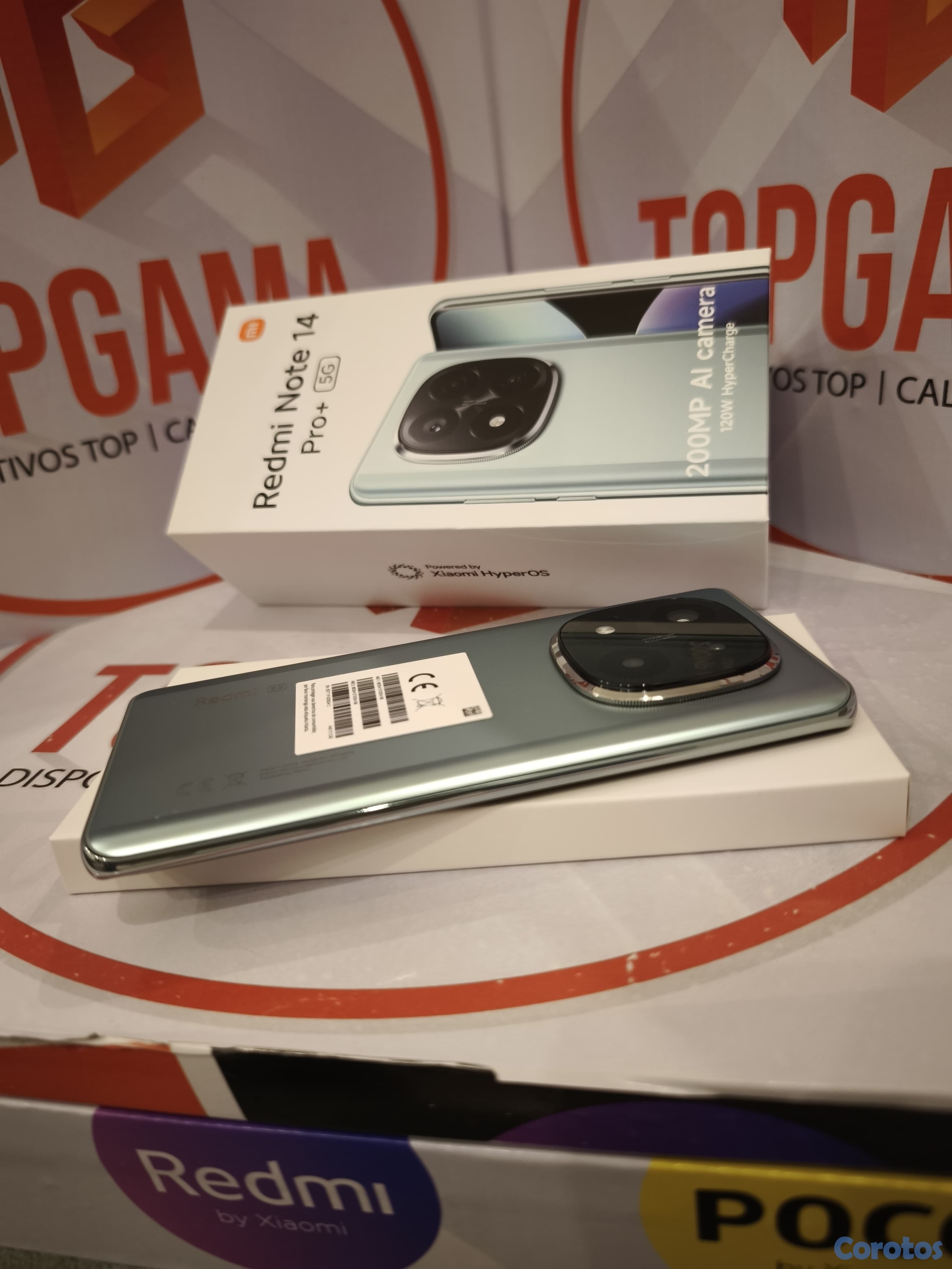 celulares y tabletas - REDMI NOTE 14 PRO+ PLUS 5G
12GB RAM 512GB ROM  5