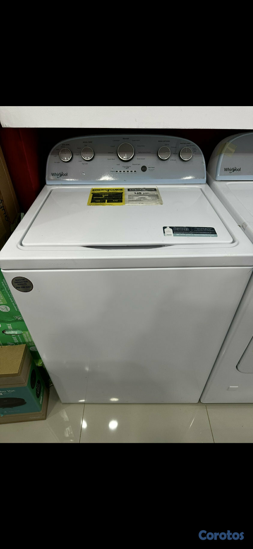 electrodomesticos - Secadora Whirlpool Blanca 1