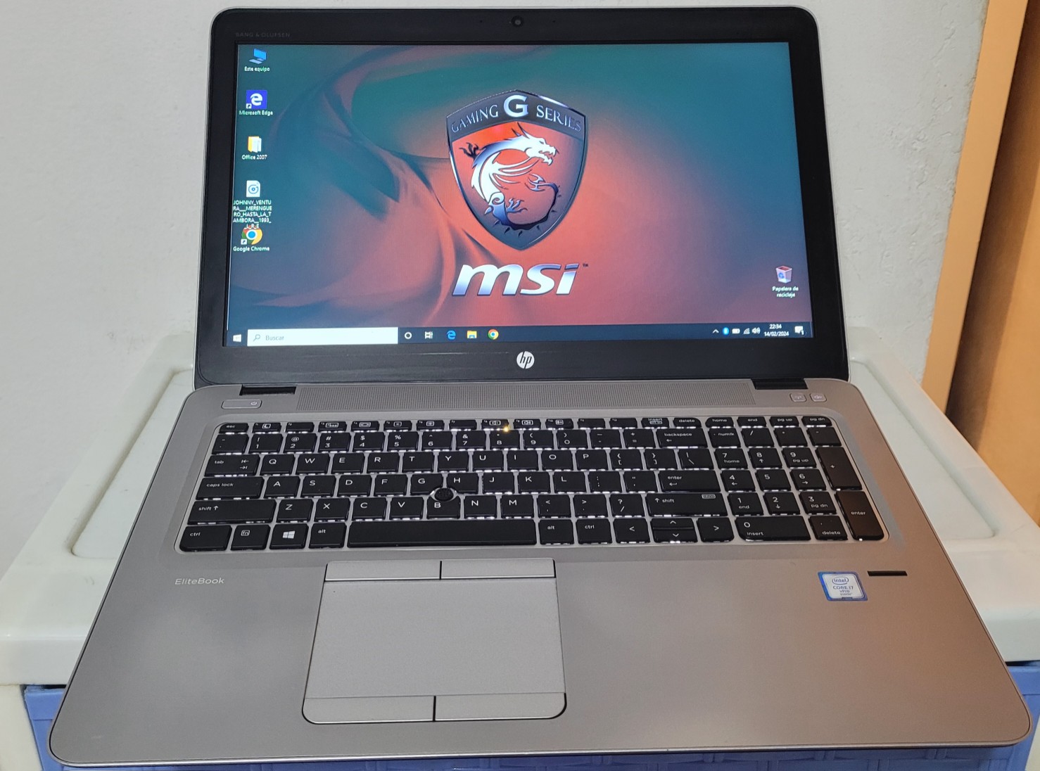 computadoras y laptops - Laptop hp 17 Pulg Core i7 2.81ghz Ram 16gb ddr4 Disco 1TB Video 8gb