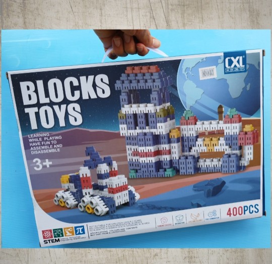 juguetes - Juego de Blokes 400 piezas en OFERTA.