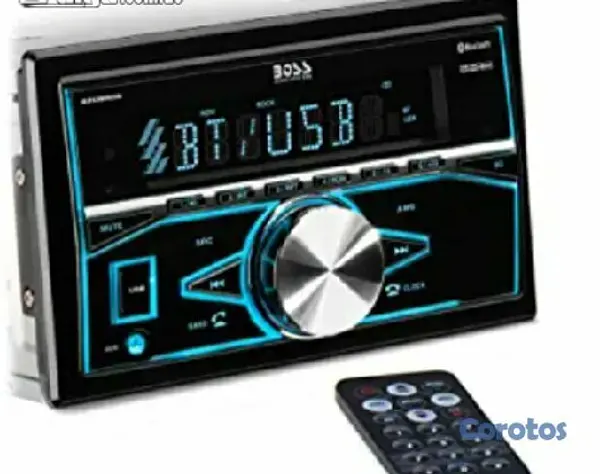 accesorios para vehiculos - RADIO BOSS DOBLE BANDEJA BLUETOOTH/USB/SD AM/FM 2