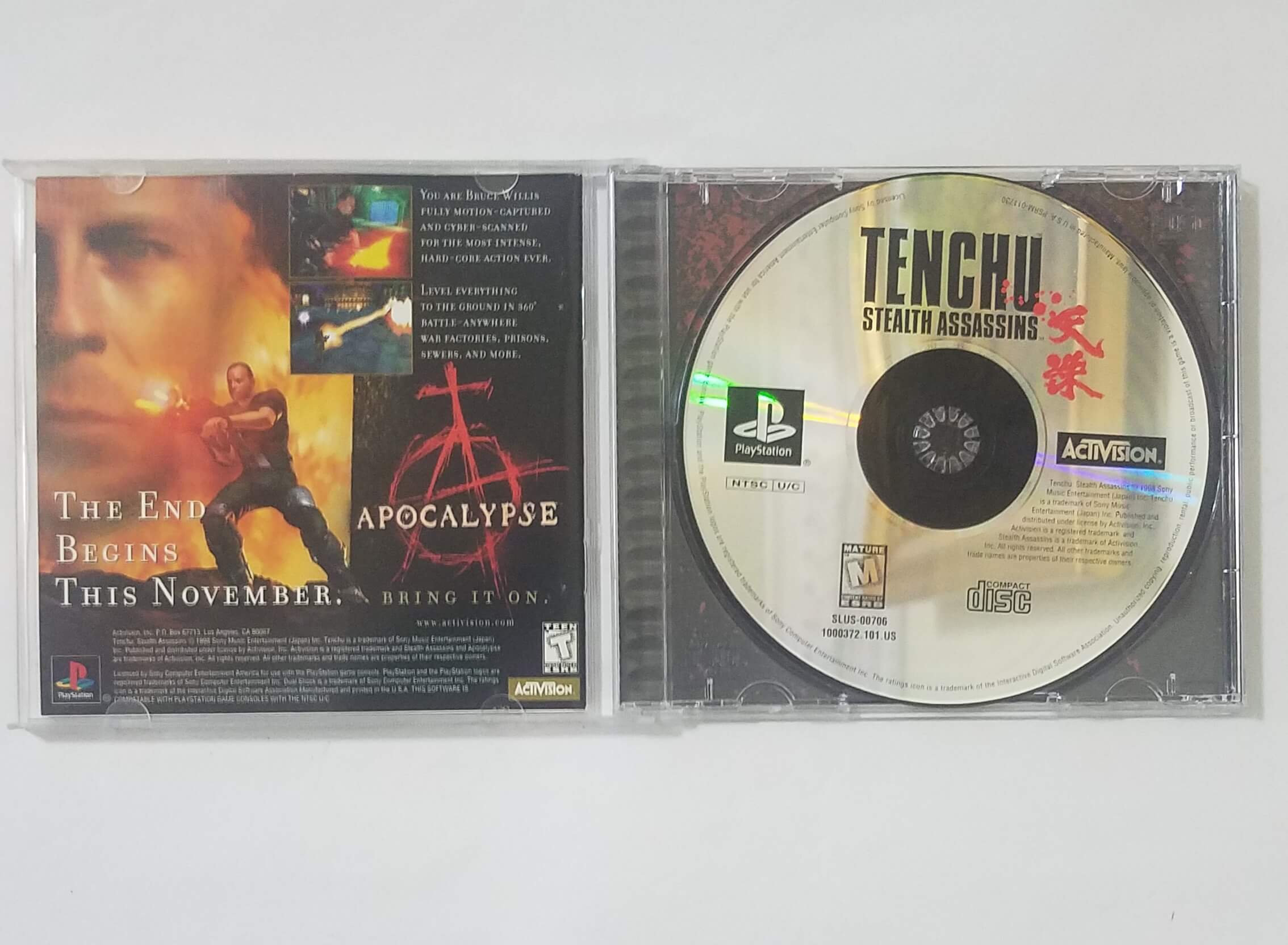 consolas y videojuegos - Tenchu: Stealth Assassins de PlayStation 1 (PS1)  2