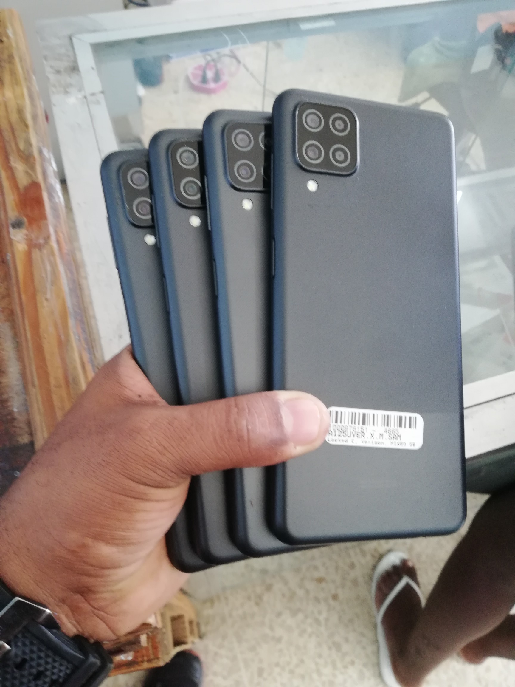 celulares y tabletas - Samsung galaxy A12 128gb cuatro cámara negro pantalla 6.5 pulgadas internacional