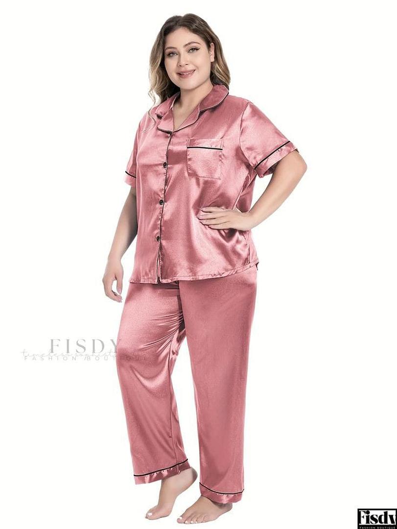 ropa para mujer - PIJAMA DE SATEN 