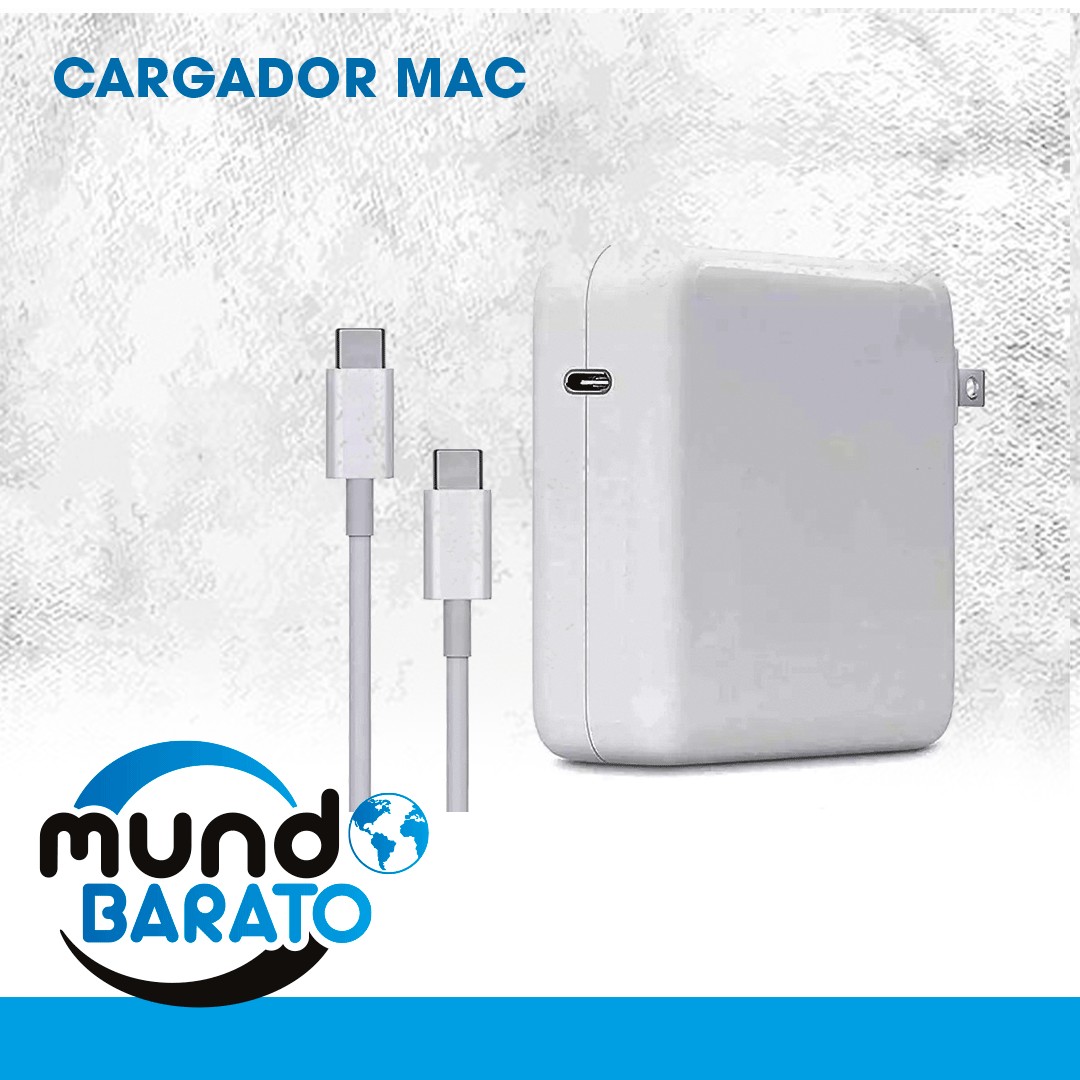accesorios para electronica - Cargador para MAC TIPO C 61W Y 87W Pro adaptador laptop macbook USB-C