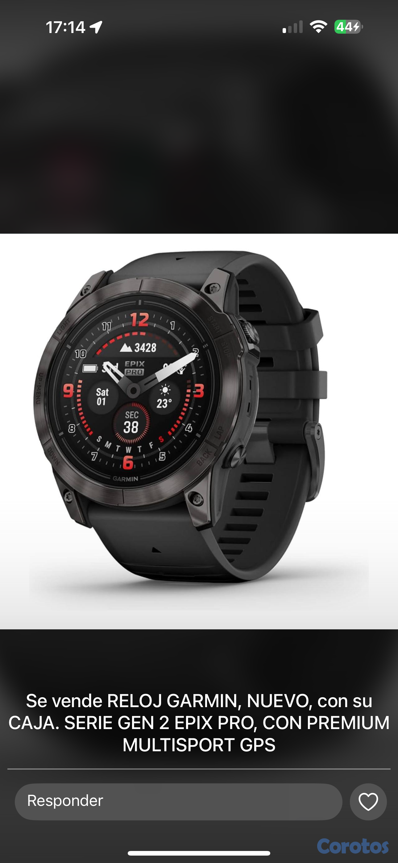 otros electronicos - Se vende GARMIN EPIX PRO GEN 2, Series. 6