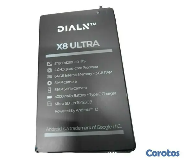 celulares y tabletas - Tablet DIALN x8 ULTRA 4