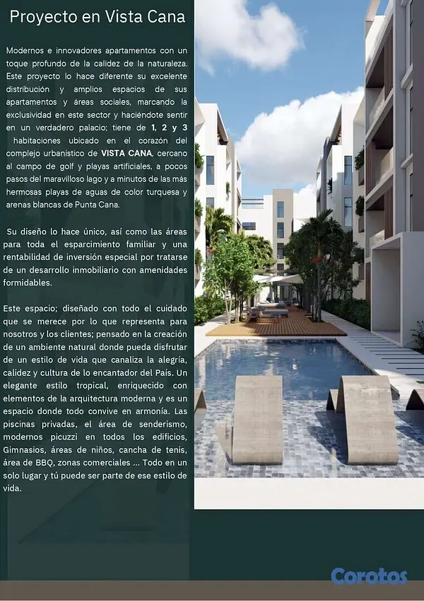 apartamentos - PROYECTO EN VISTA CANA  2