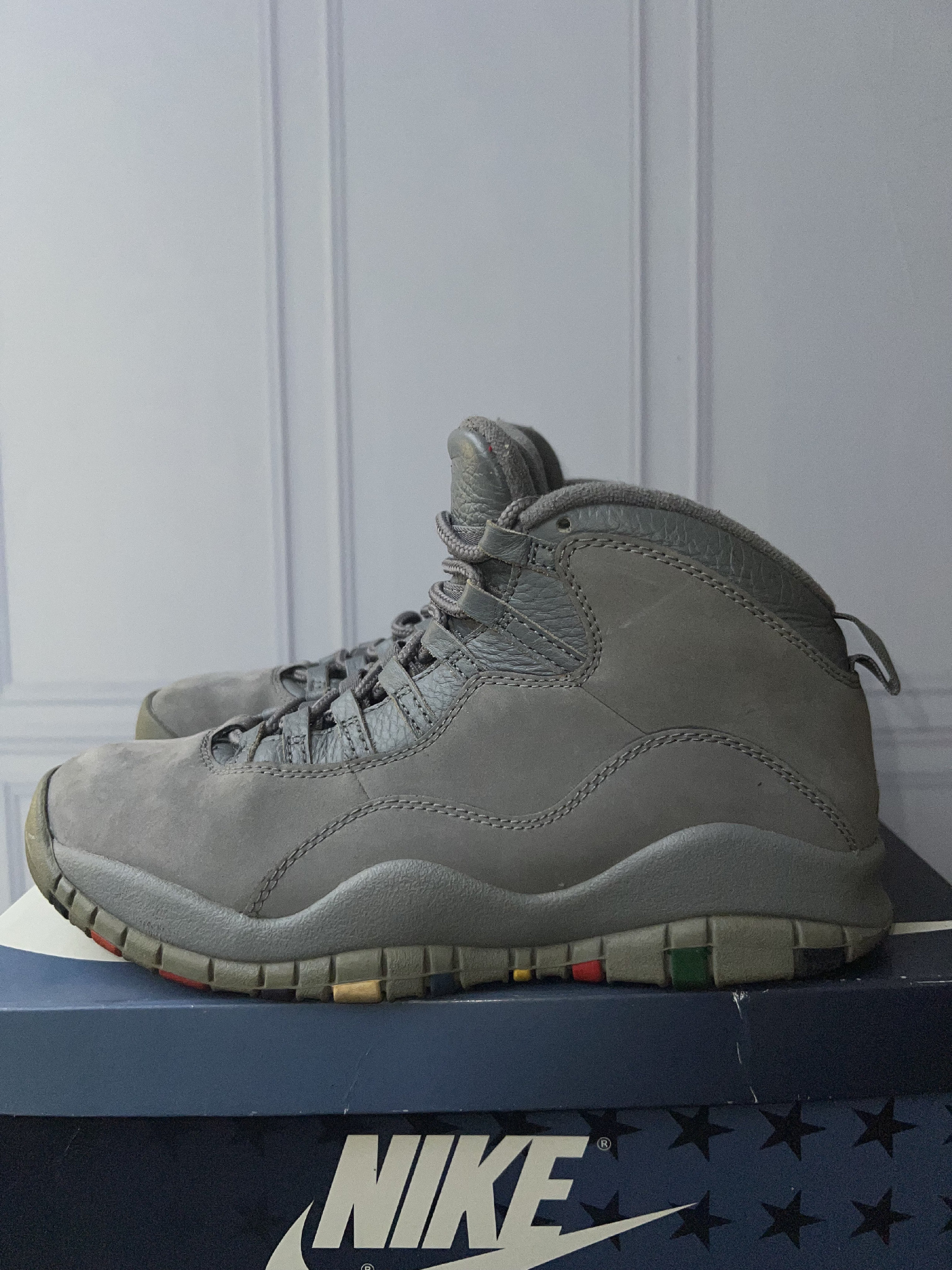 zapatos para hombre - JORDAN 10 COOLGREY SIZE 8 