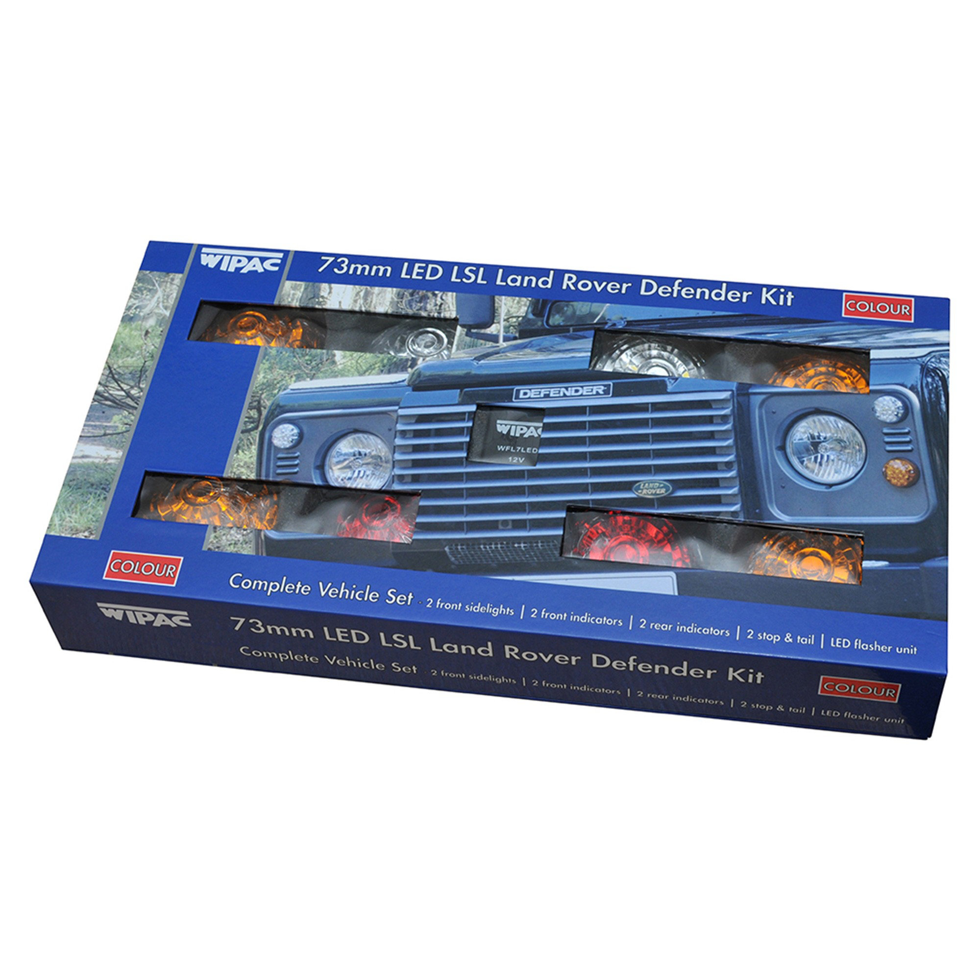 jeepetas y camionetas - WIPAC NAS STYLE LED 'UPGRADE KIT' TRASERO PARA LANDROVER DEFENDER, PARTE# DA1143