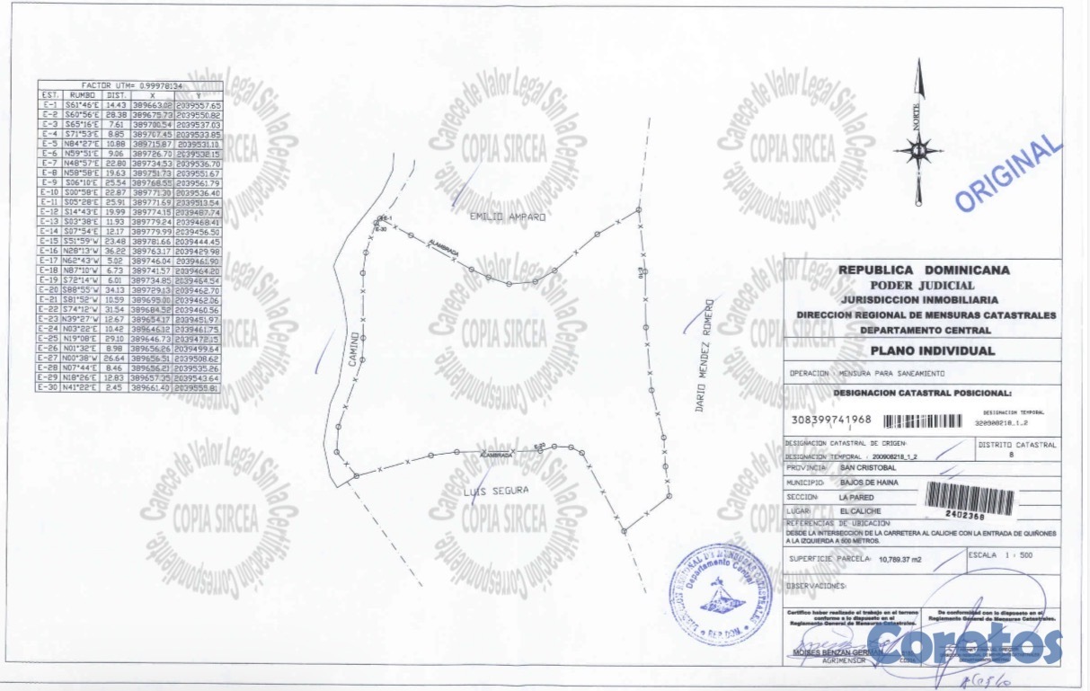 solares y terrenos - Terreno industrial 10,789 m2º en Haina / Cerca Cir 1