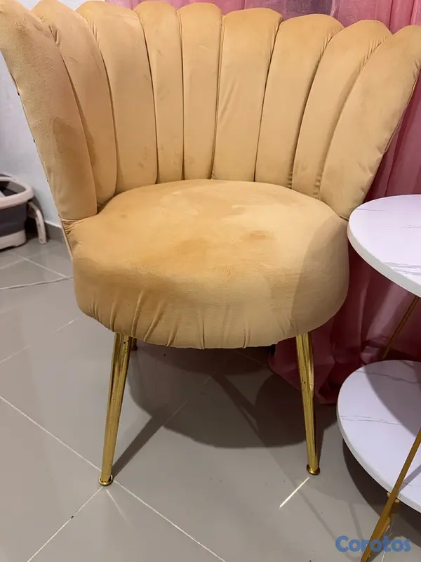 muebles y colchones - se vende sillas tipo flor y mes  2