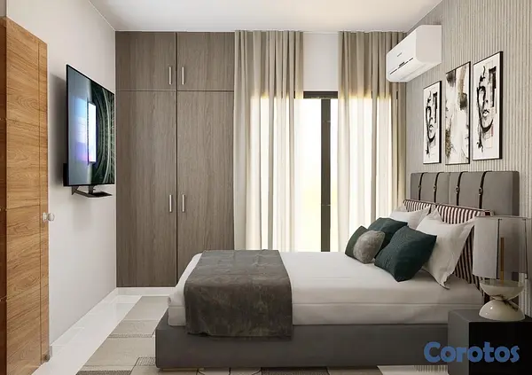 casas vacacionales y villas - Villas en Punta Cana 2 y 3 hab desde US$140,000 cerca de playas 10