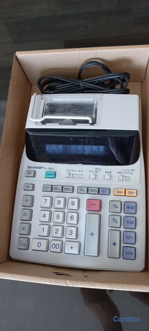 otros electronicos - Vendo Calculadora profesional Sharp mod. EL-1801V 3