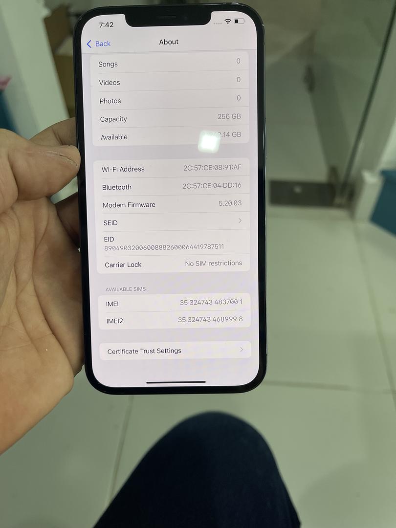 celulares y tabletas - iphone 12 pro max 256gb como nuevo solo unos meses de usos desbloqueado 7
