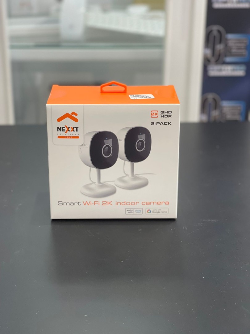 camaras y audio - Par de Camaras Nexxt Wifi 2K QHD