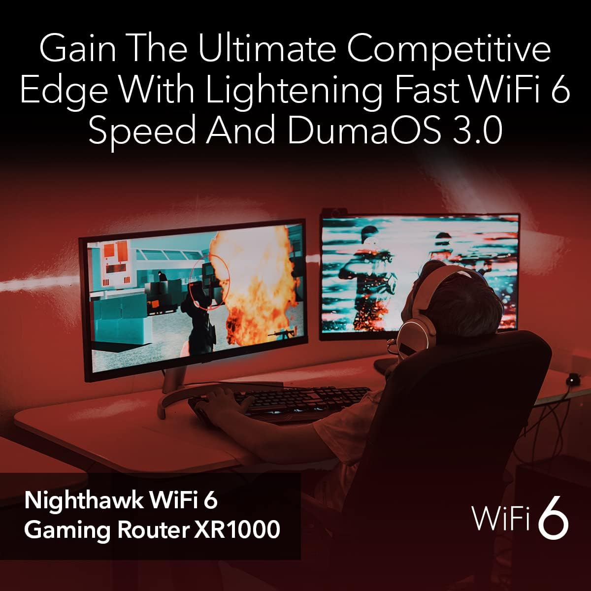 consolas y videojuegos - NETGEAR Nighthawk Pro Gaming 6-Stream WiFi 6  6
