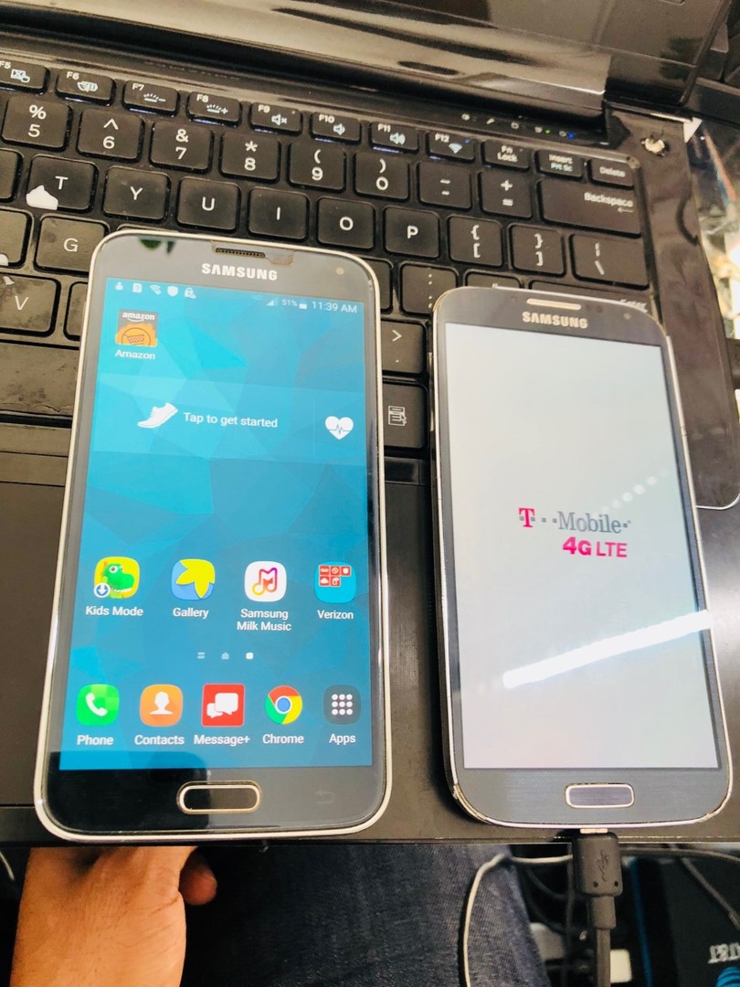 celulares y tabletas - SAMSUNG GALAXY S4 S5 16GB REC LLEG 4G LTE NITIDOS 