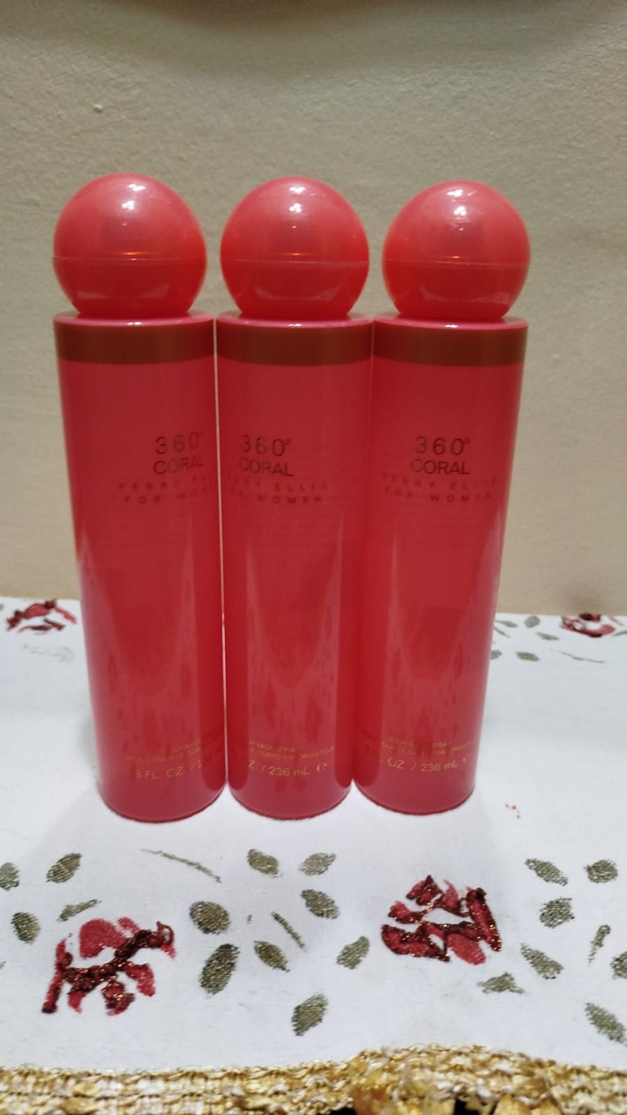 salud y belleza - Perfume 360 Coral Perry Ellis 