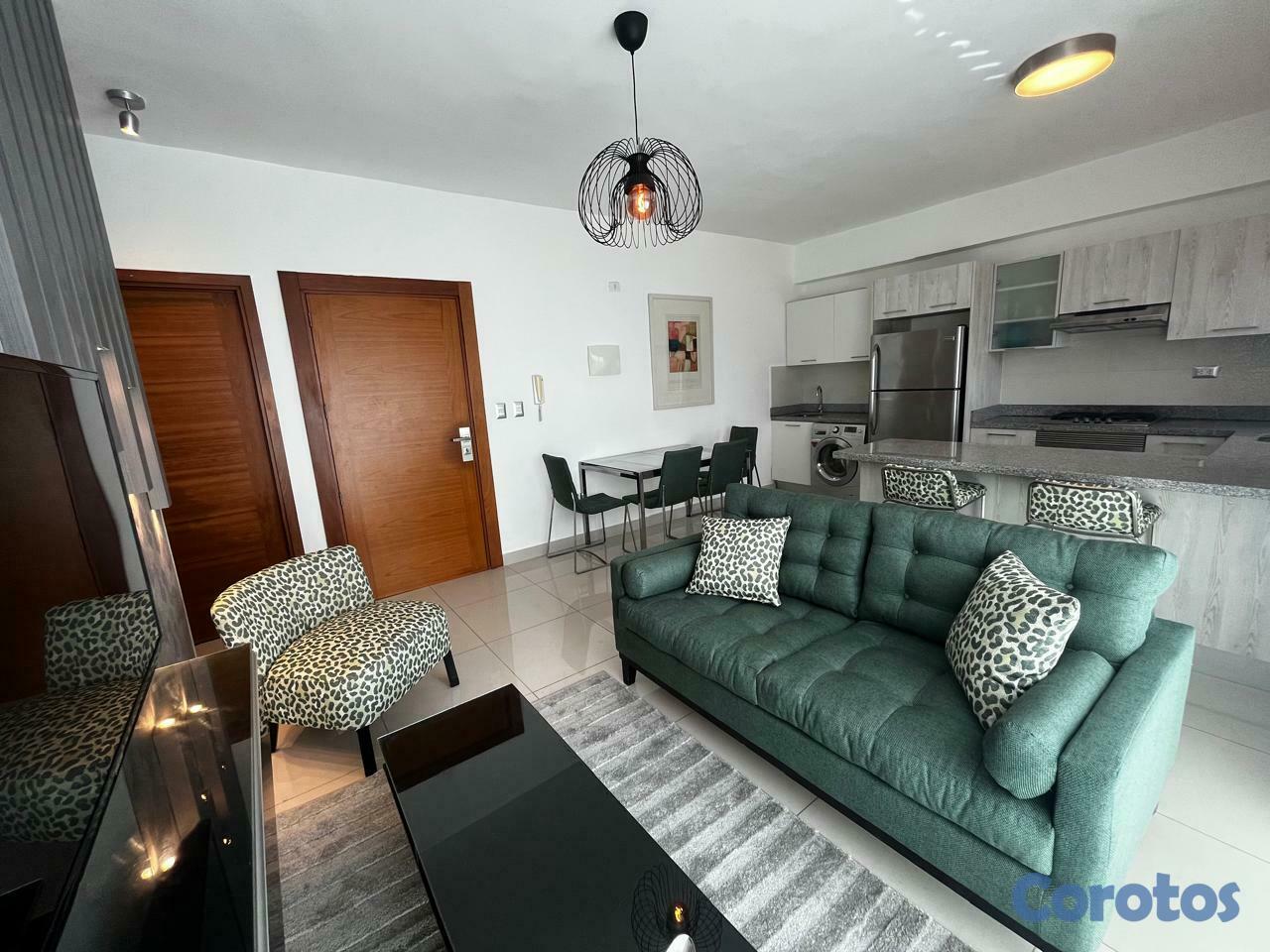 apartamentos - Apartamento Alquiler Piantini UNA Habitación  1