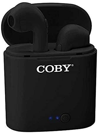 computadoras y laptops - AUDIFONO CON MICROFONO COBY EARPODS BLUETOOTH, NEGRO  CETW511BLK 1