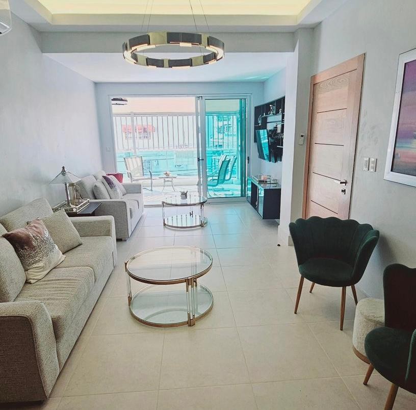 apartamentos - Alquiler Apartamento Amueblado de 3 Habitaciones, Mirador Sur 1