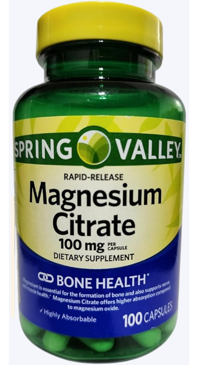 Salud y Equipamiento Médico - Citrato De Magnesio 100 Mg - Unida - Unidad A $2009 1