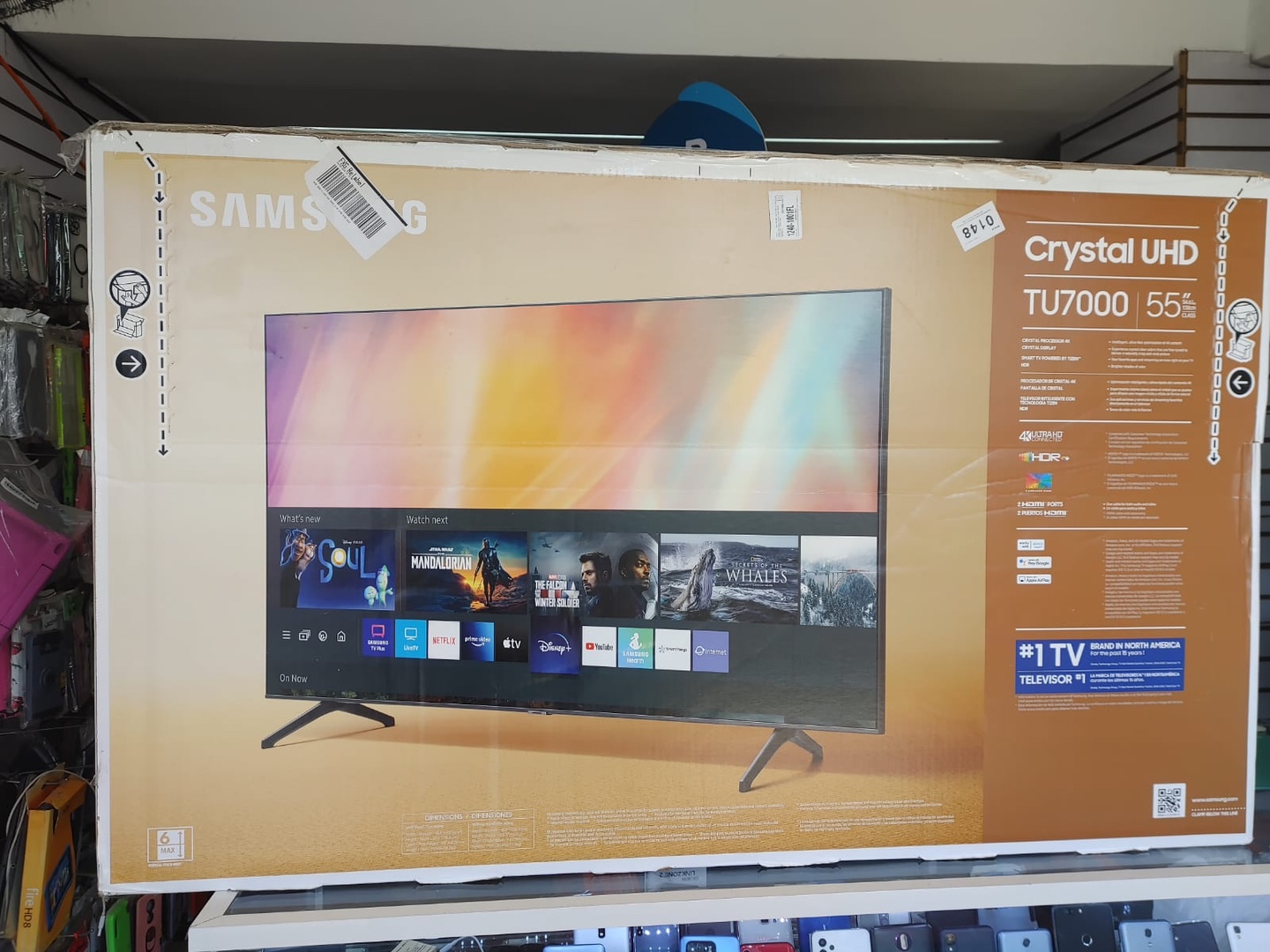 tv - TCL 55" Class S Class 4K UHD HDR LED Smart TV with Google TV - 55S450G
Nueva 