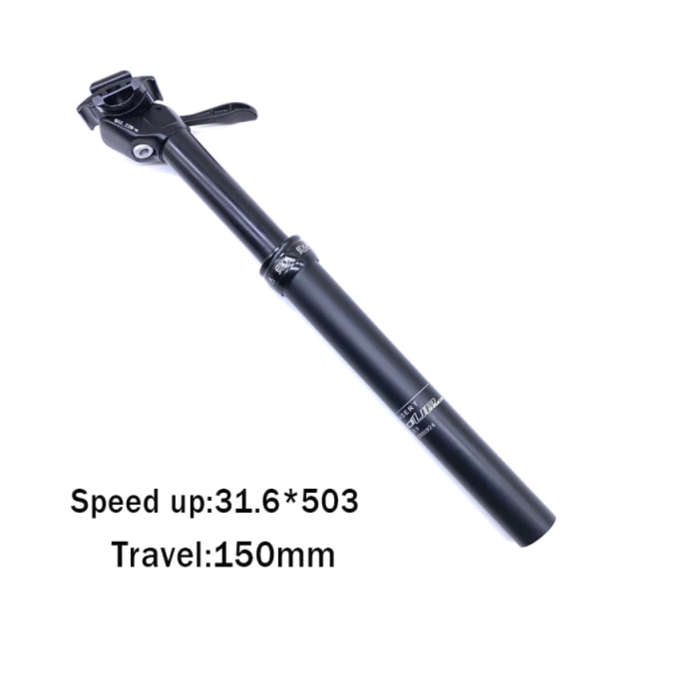 bicicletas y accesorios - Tija telescópica con mando manual - Dropper