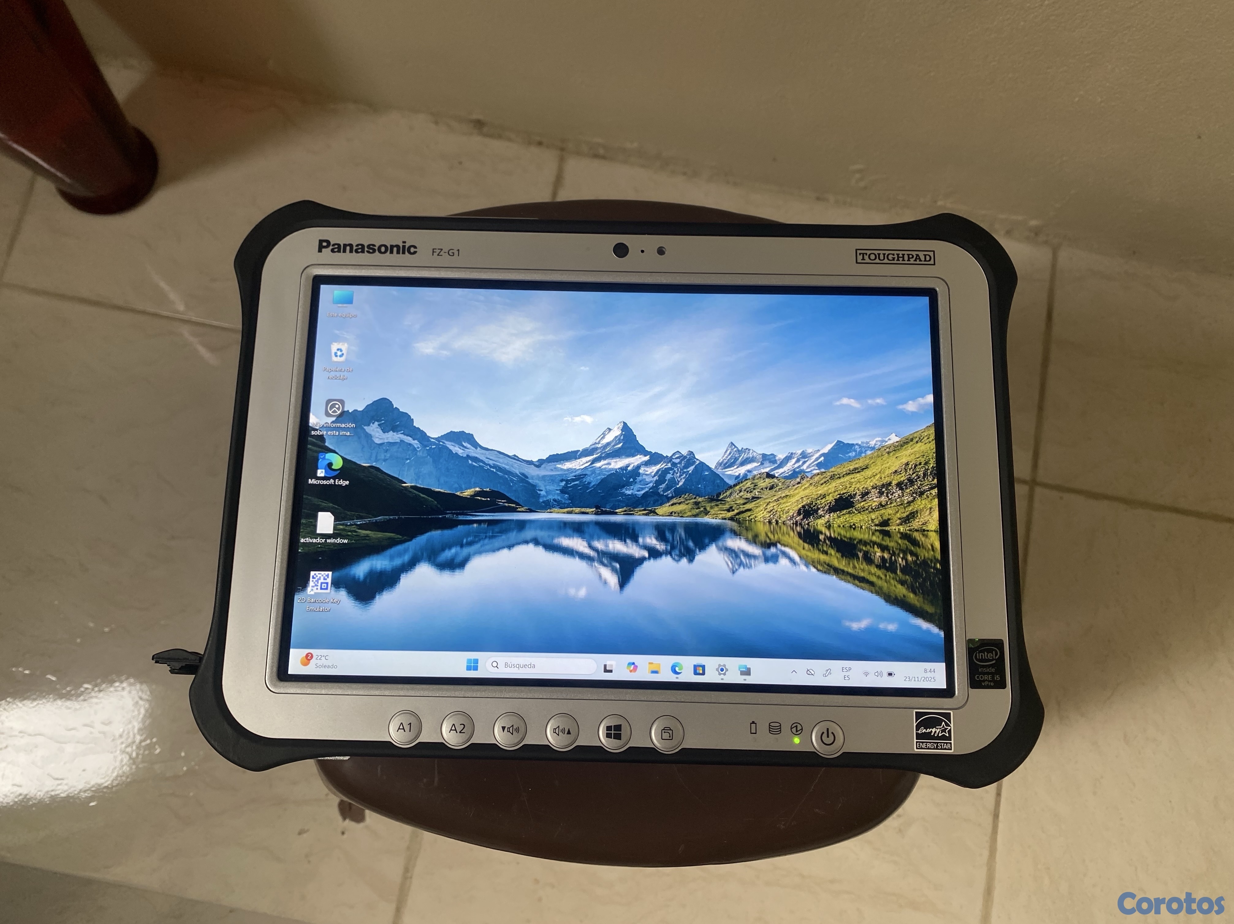 computadoras y laptops - Panasonic Fz-G1 tipo Tablet 6