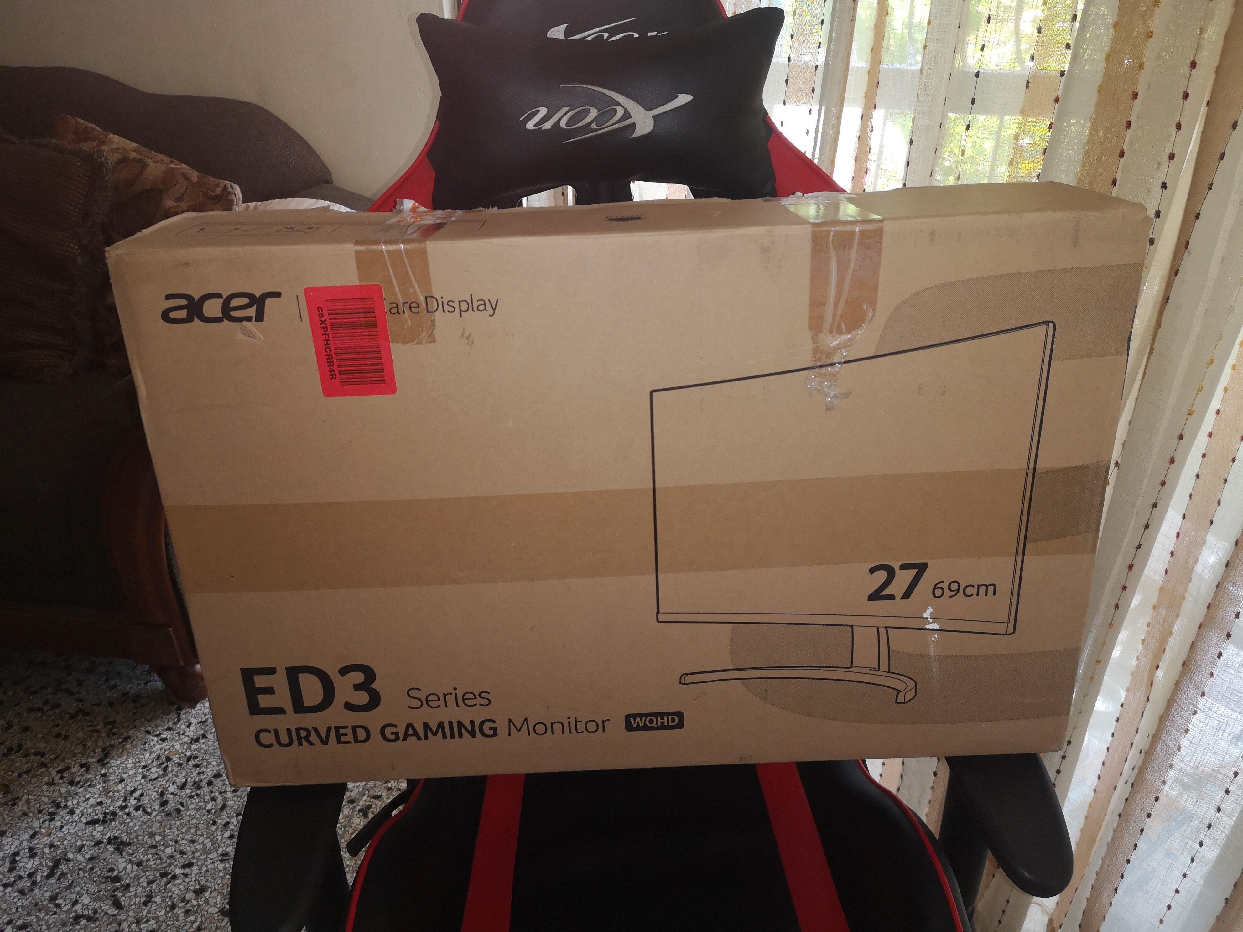 computadoras y laptops - Monitor Acer ED273U Colores nítidos y realistas cobran vida con 2560 x 1440p. 1