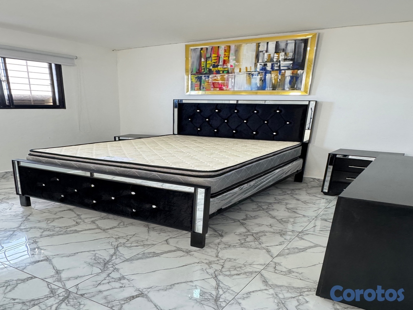 muebles y colchones - Juego de aposento moderno 3