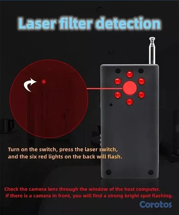 camaras y audio - Detector de Cámara y Micrófono – Localiza Cámaras  6