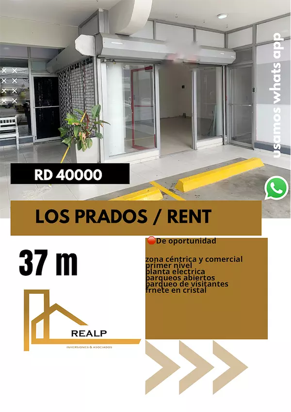 oficinas y locales comerciales - Local en primer nivel prados  1