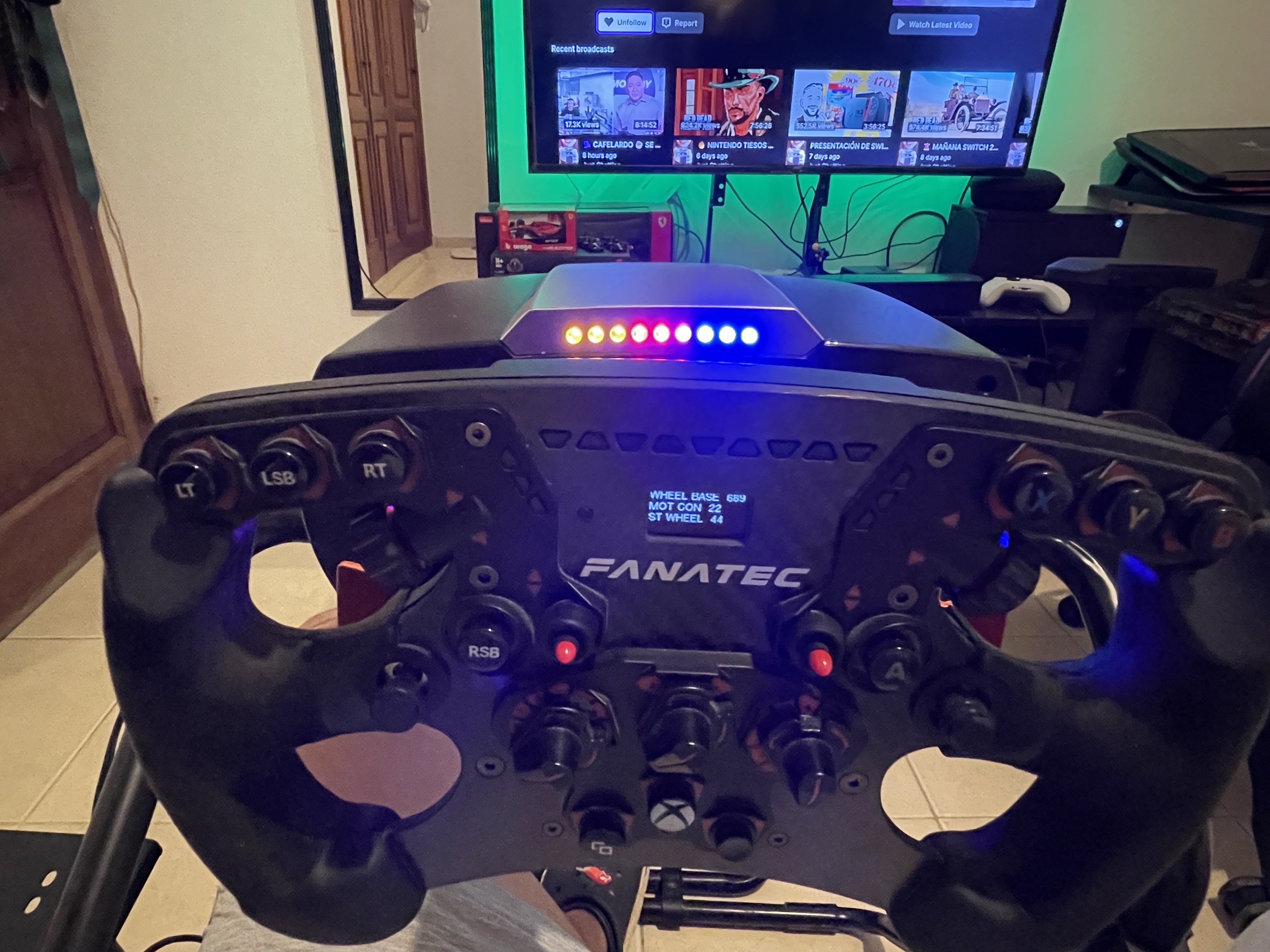 consolas y videojuegos - Fanatec Sim Racing Completo 7