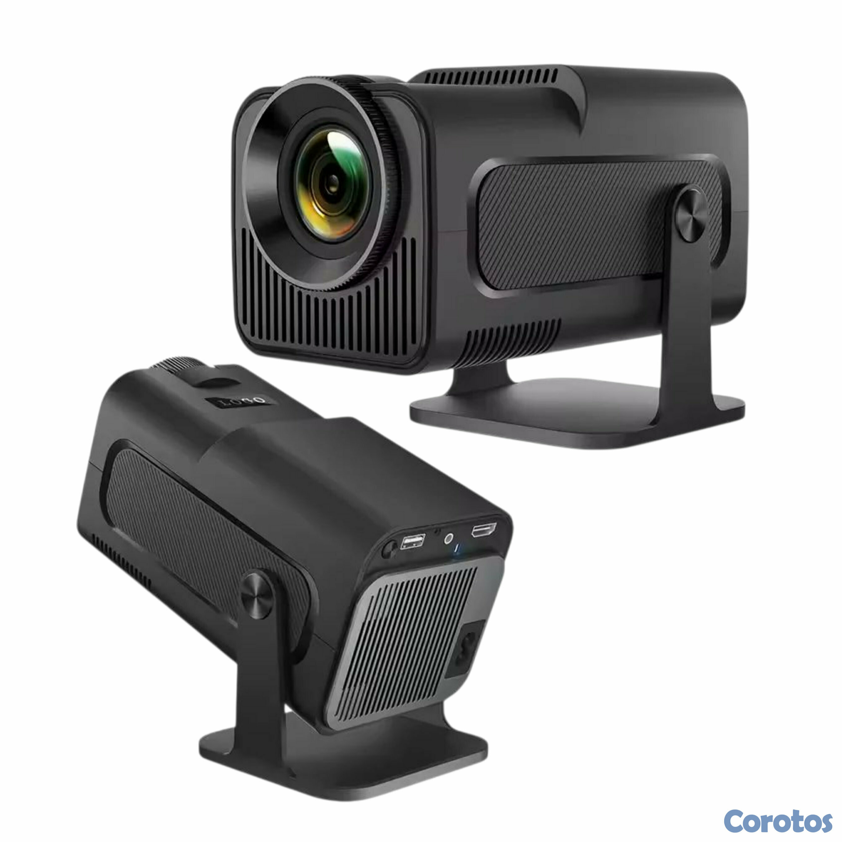 camaras y audio - Proyector Inteligente 4K con Android TV, WiFi 6 y Bluetooth, tu cine en casa.✨️ 2