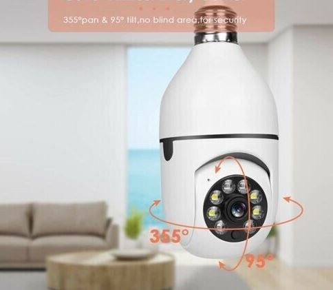 camaras y audio - Camara wifi inalambrica tipo bombillo yoosee