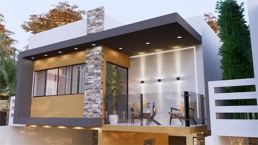 casas - Venta de casa con opción a piscina en brisa oriental Santo Domingo este 5