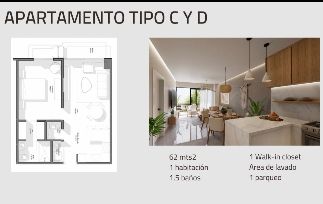 apartamentos - Apartamentos en Venta en Arroyo Hondo Viejo 3