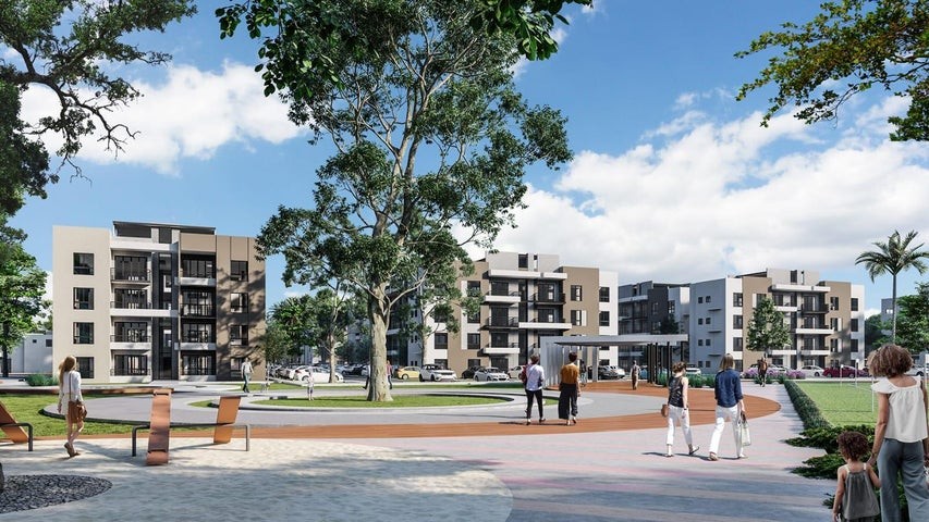 apartamentos - Proyecto en venta Punta Cana #24-1728 dos dormitorios, áreas sociales, seguridad 4
