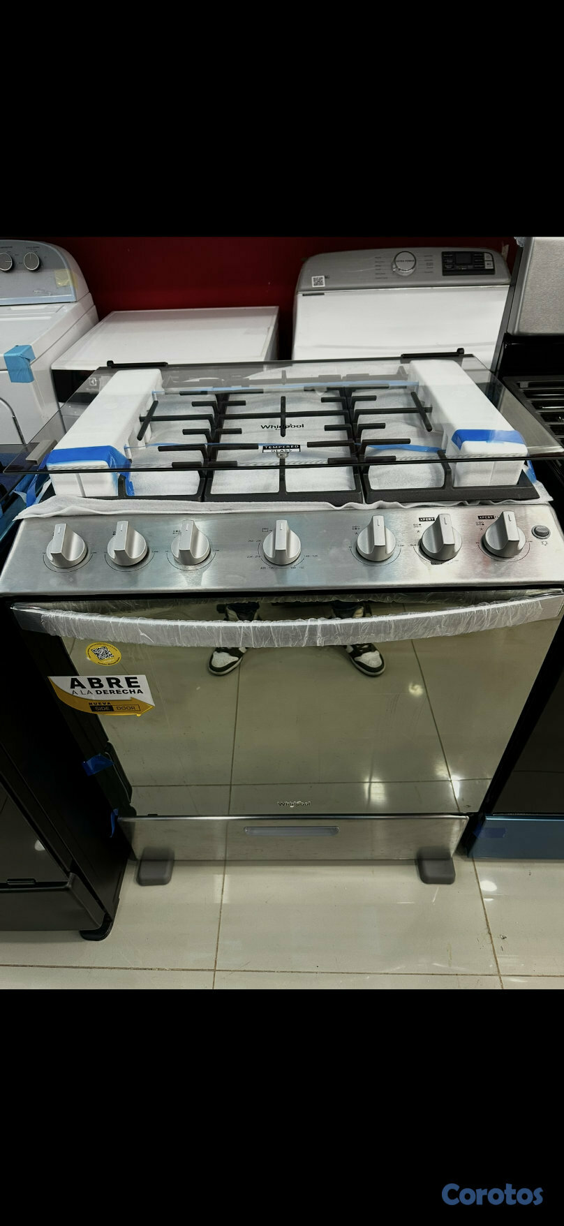 electrodomesticos - Estufa Whirlpool Gris Nueva 1