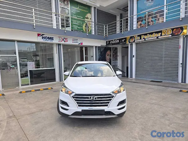 jeepetas y camionetas - HYUNDAI TUCSON 2020 BLANCO DIESEL 3