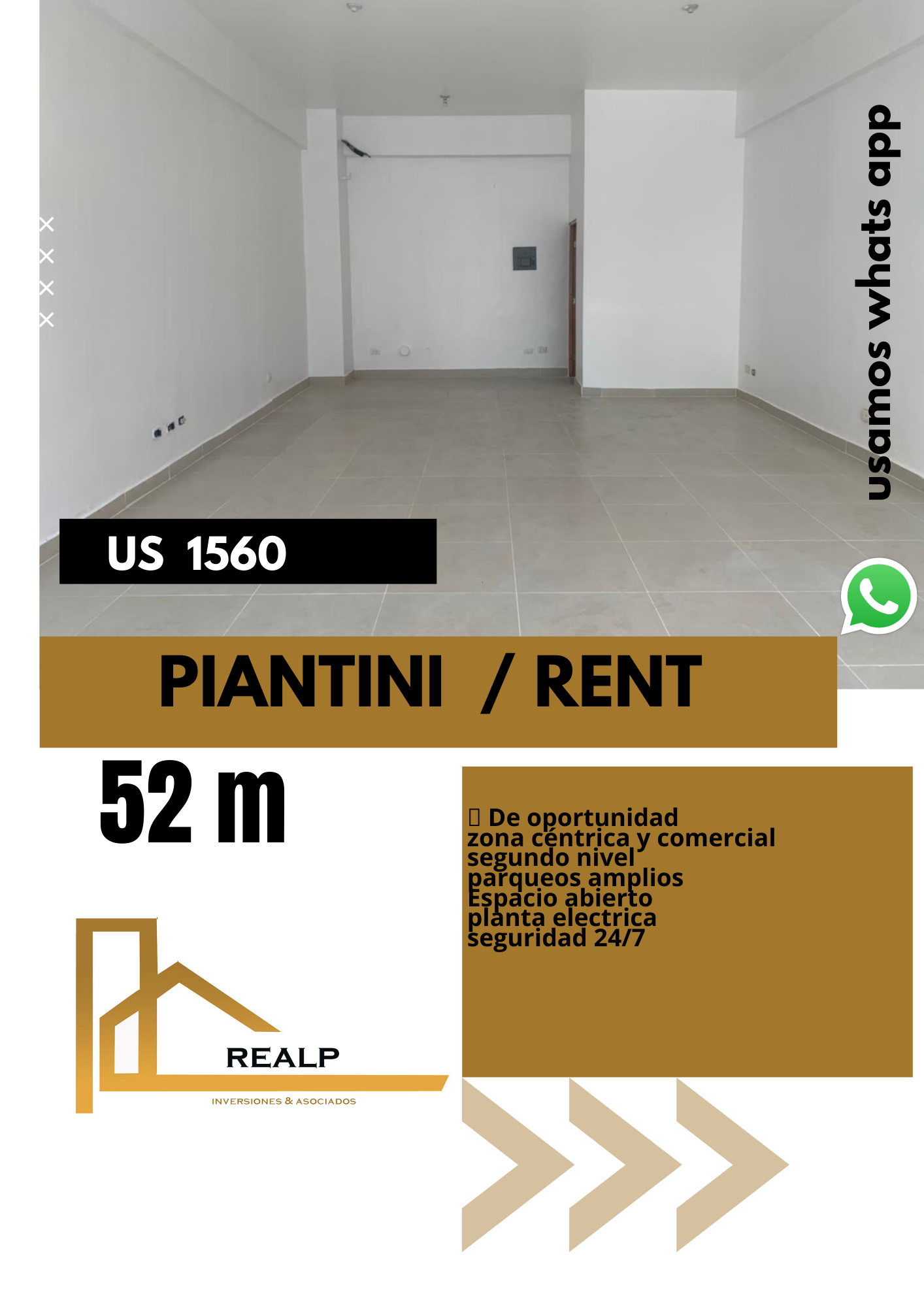 oficinas y locales comerciales - Local Piantini 52 metros