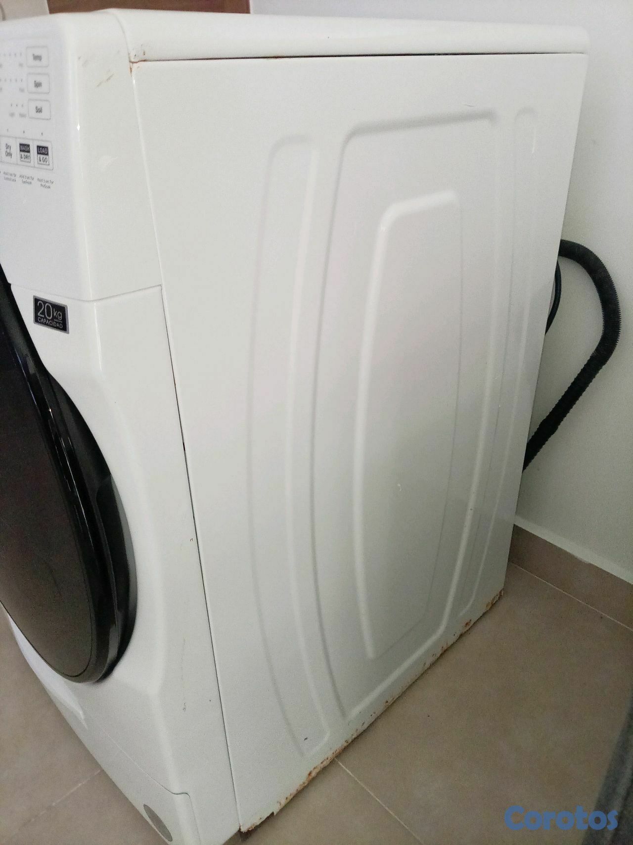 electrodomesticos - Lavadora secadora Whirlpool electrica de 20kg  8