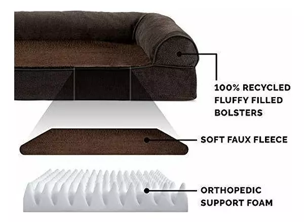 animales y mascotas - Cama Ortopedica Para Mascotas Furhaven Para Perros Y Gatos - 4